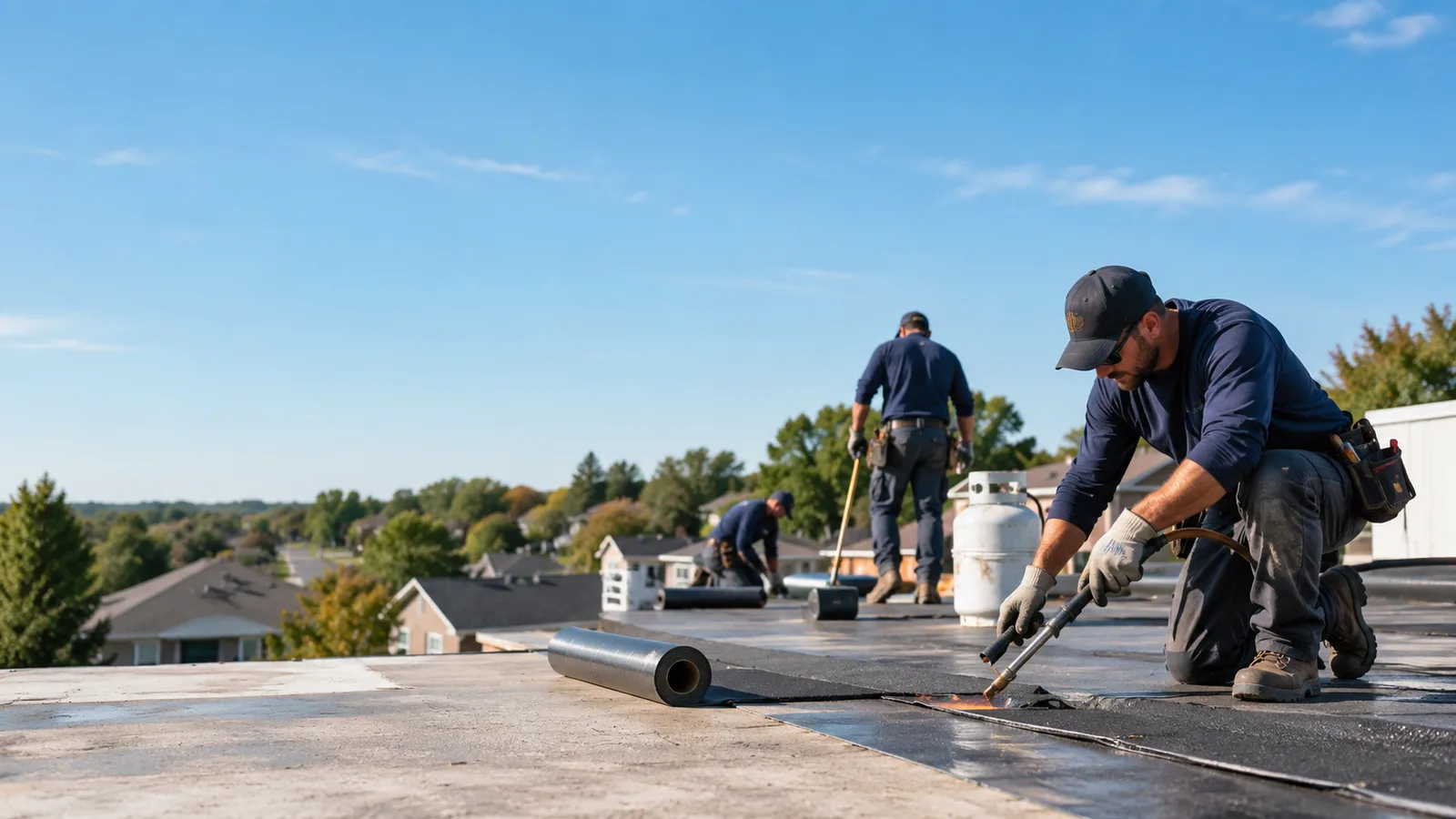 Flat Roof Leak Repair providers in Danvers, IL